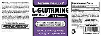 Jarrow Formulas L-Glutamine 113 Grams - supplement