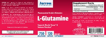 Jarrow Formulas L-Glutamine - supplement