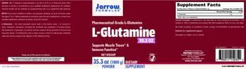 Jarrow Formulas L-Glutamine 35.3 OZ - supplement