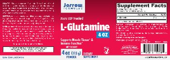 Jarrow Formulas L-Glutamine 4 oz - supplement