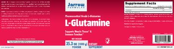 Jarrow Formulas L-Glutamine Powder - supplement