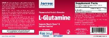 Jarrow Formulas L-Glutamine Powder - supplement