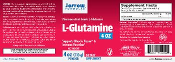 Jarrow Formulas L-Glutamine Powder - supplement