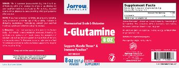 Jarrow Formulas L-Glutamine Powder - supplement