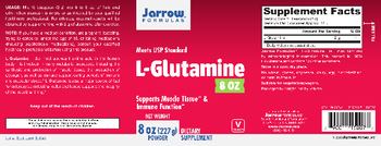 Jarrow Formulas L-Glutamine Powder - supplement