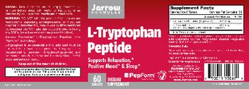 Jarrow Formulas L-Tryptophan Peptide - supplement
