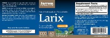 Jarrow Formulas Larix - supplement