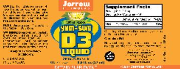 Jarrow Formulas Lemon Flavor Yum-Yum D3 Liquid - supplement