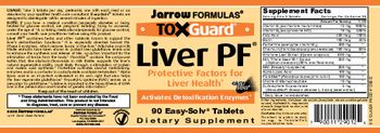 Jarrow Formulas Liver PF - supplement
