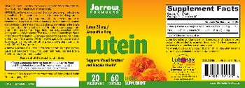 Jarrow Formulas Lutein 20 mg - supplement