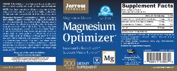 Jarrow Formulas Magnesium Optimizer - supplement