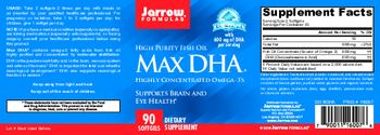 Jarrow Formulas Max DHA - supplement