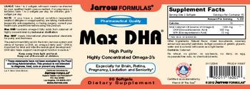 Jarrow Formulas Max DHA - supplement