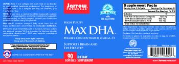 Jarrow Formulas Max DHA - supplement