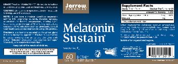 Jarrow Formulas Melatonin Sustain - supplement