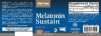 Jarrow Formulas Melatonin Sustain - supplement