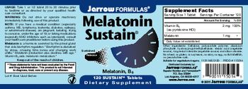 Jarrow Formulas Melatonin Sustain - supplement