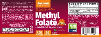 Jarrow Formulas Methyl Folate 400 mcg - supplement