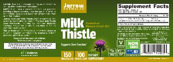Jarrow Formulas Milk Thistle 150 mg - supplement