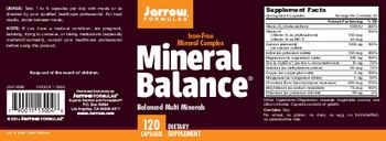 Jarrow Formulas Mineral Balance - supplement