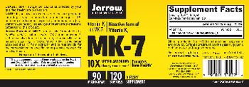 Jarrow Formulas MK-7 90 mcg - supplement
