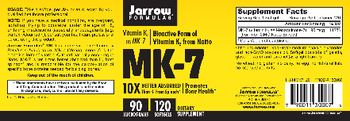 Jarrow Formulas MK-7 - supplement