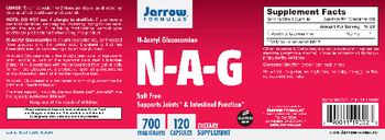 Jarrow Formulas N-A-G 700 mg - supplement