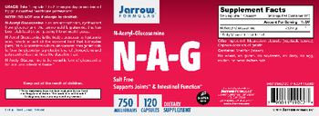 Jarrow Formulas N-A-G 750 mg - supplement