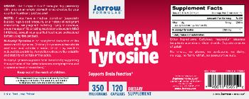 Jarrow Formulas N-Acetyl Tyrosine 350 mg - supplement