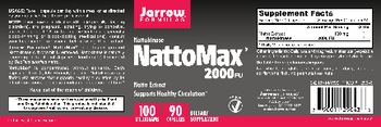 Jarrow Formulas NattoMax 2000 FU 100 mg - supplement