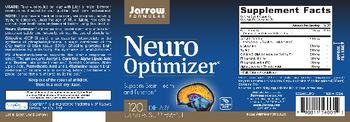 Jarrow Formulas Neuro Optimizer - supplement