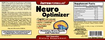 Jarrow Formulas Neuro Optimizer - supplement