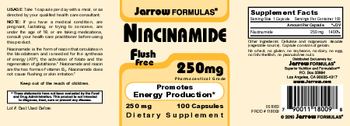 Jarrow Formulas Niacinamide 250mg - supplement