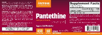Jarrow Formulas Pantethine 450 mg - supplement