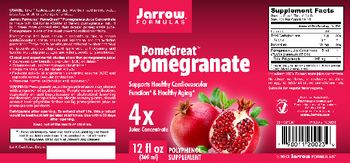 Jarrow Formulas PomeGreat Pomegranate - polyphenol supplement