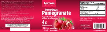 Jarrow Formulas PomeGreat Pomegranate - polyphenol supplement