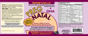 Jarrow Formulas Preg-Natal + DHA - supplement
