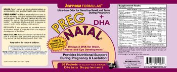 Jarrow Formulas Preg Natal + DHA - supplement