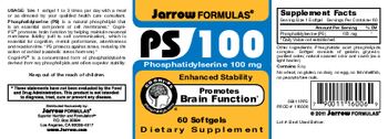 Jarrow Formulas PS 100 100 mg - supplement