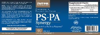 Jarrow Formulas PS-PA Synergy - supplement