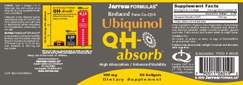 Jarrow Formulas QH-absorb 100 mg - supplement