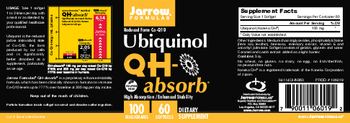 Jarrow Formulas QH-absorb 100 mg - supplement