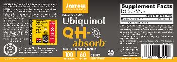 Jarrow Formulas QH-absorb 100 mg - supplement