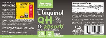 Jarrow Formulas QH-absorb 200 mg - supplement