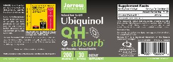 Jarrow Formulas QH-absorb 200 mg - supplement