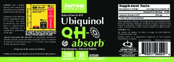 Jarrow Formulas QH-absorb 200 mg - supplement