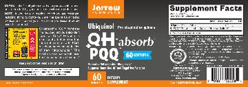 Jarrow Formulas QH-absorb + PQQ - supplement