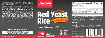 Jarrow Formulas Red Yeast Rice - supplement