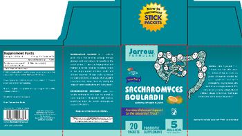 Jarrow Formulas Saccharomyces Boulardii Natural Orange Flavor - probiotic supplement