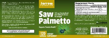 Jarrow Formulas Saw Palmetto - supplement